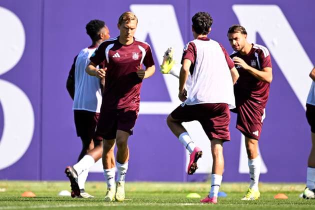 RSC Anderlecht v Hammarby IF - UEFA Europa League Media Activities 29 07 2026 NEERPEDE, BELGIUM - JULY 29 : Augustinsson Ludwig defender of RSC Anderlecht pictured during a training session ahead of the UEFA Europa League 2026 27 second qualifying round second leg between RSC Anderlecht and Hammarby IF on July 29, 2026 in Neerpede, Belgium, 29 07 2026 Neerpede Belgium  Copyright: xTomasxSiskx