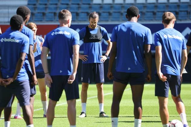 KAA Gent Gent, Belgium 29 07 2026 KAA Gent - LNZ Cherkasy, the players pictured during the training on 29 July 2026. ( Picture by Gianni Barbieux Photo News ) Gent Belgium  Copyright: xGiannixBarbieuxx