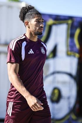 Anderlecht s Nathan Saliba arrives for a training session of Belgian RSC Anderlecht, Wednesday 29 July in Brussels, in preparations of the second leg of the second qualifying round for the UEFA Europa League against Swedish Hammarby IF. TOM GOYVAERTS TomxGoyvaerts  x182288024x