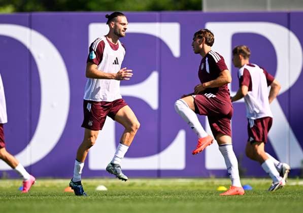 RSC Anderlecht v Hammarby IF - UEFA Europa League Media Activities 29 07 2026 NEERPEDE, BELGIUM - JULY 29 : Petrot Leo defender of RSC Anderlecht pictured during a training session ahead of the UEFA Europa League 2026 27 second qualifying round second leg between RSC Anderlecht and Hammarby IF on July 29, 2026 in Neerpede, Belgium, 29 07 2026 Neerpede Belgium  Copyright: xTomasxSiskx