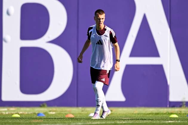 RSC Anderlecht v Hammarby IF - UEFA Europa League Media Activities 29 07 2026 NEERPEDE, BELGIUM - JULY 29 : players of RSC Anderlecht pictured during a training session ahead of the UEFA Europa League 2026 27 second qualifying round second leg between RSC Anderlecht and Hammarby IF on July 29, 2026 in Neerpede, Belgium, 29 07 2026 Neerpede Belgium  Copyright: xTomasxSiskx