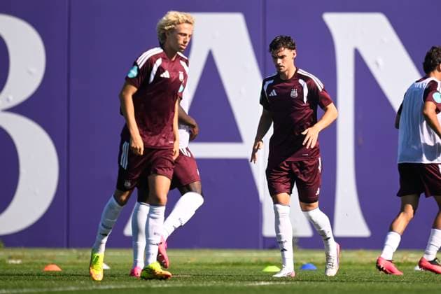 RSC Anderlecht v Hammarby IF - UEFA Europa League Media Activities 29 07 2026 NEERPEDE, BELGIUM - JULY 29 : players of RSC Anderlecht pictured during a training session ahead of the UEFA Europa League 2026 27 second qualifying round second leg between RSC Anderlecht and Hammarby IF on July 29, 2026 in Neerpede, Belgium, 29 07 2026 Neerpede Belgium  Copyright: xTomasxSiskx