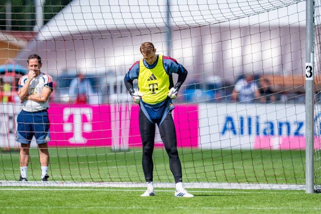 Trainingslager, FC Bayern München am 29.07.2026 in Rottach-Egern Manuel Neuer *** Training camp, FC Bayern Munich on July 29, 2026, in Rottach-Egern: Manuel Neuer Copyright: xBahhoxKarax
