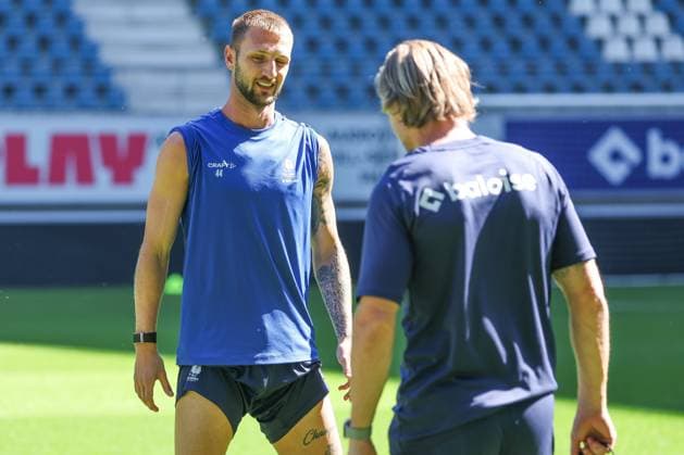 KAA Gent Gent, Belgium 29 07 2026 KAA Gent - LNZ Cherkasy, the players pictured during the training on 29 July 2026. ( Picture by Gianni Barbieux Photo News ) Siebe Van der Heyden  Copyright: xGiannixBarbieuxx