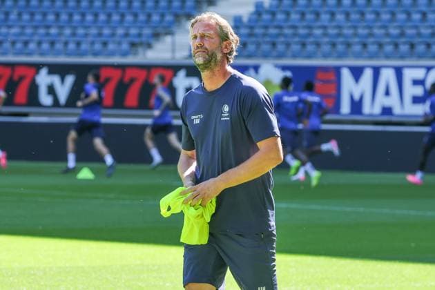 KAA Gent Gent, Belgium 29 07 2026 KAA Gent - LNZ Cherkasy, the players pictured during the training on 29 July 2026. ( Picture by Gianni Barbieux Photo News ) coach Rik De Mil  Copyright: xGiannixBarbieuxx