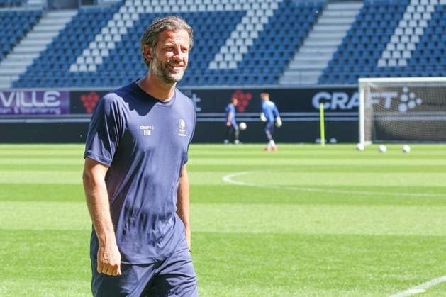 KAA Gent Gent, Belgium 29 07 2026 KAA Gent - LNZ Cherkasy, the players pictured during the training on 29 July 2026. ( Picture by Gianni Barbieux Photo News ) coach Rik De Mil  Copyright: xGiannixBarbieuxx