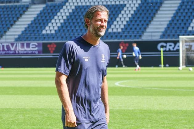 KAA Gent Gent, Belgium 29 07 2026 KAA Gent - LNZ Cherkasy, the players pictured during the training on 29 July 2026. ( Picture by Gianni Barbieux Photo News ) coach Rik De Mil  Copyright: xGiannixBarbieuxx