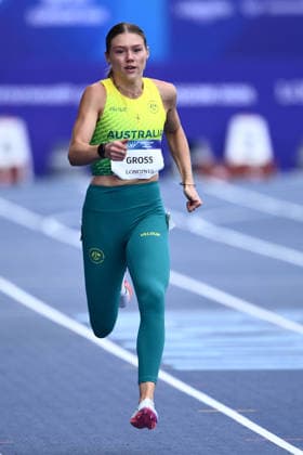 COM26 ATHLETICS, Mia Gross of Australia competes in the Women s 200m Heats during the Glasgow 2026 Commonwealth Games at Scotstoun Stadium in Glasgow, Scotland, Wednesday, July 29, 2026. ( NO ARCHIVING, EDITORIAL USE ONLY Glasgow United Kingdom  Copyright: xJOELxCARRETTx 20260729156789388006