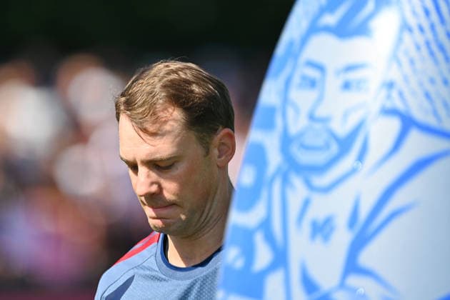 Manuel NEUER (Torwart Bayern Muenchen), Aktion,Einzelbild,angeschnittenes Einzelmotiv,Portrait,Portraet. Oeffentliches Training FC Bayern Muenchen im Trainingslager in Rottach Egern am 29.07.2026. Fussball 1. Bundesliga,Saison 2026 2027. *** Manuel NEUER, Goalkeeper for Bayern Munich, Action Shot, Single Frame, Cropped Image, Portrait,Portrait: FC Bayern Munich public training session at the training camp in Rottach-Egern on July 29, 2026; Soccer, Bundesliga 1, 2026–2027 season