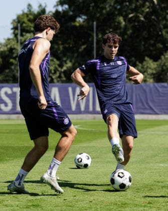 SOCCER - UEFA ECL, A.Wien vs Liepaja VIENNA,AUSTRIA,29.JUL.26 - SOCCER - UEFA Conference League, qualification, Austria Wien vs FK Liepaja, preview, training A.Wien. Image shows Florian Wustinger (A.Wien).  GEPAxpictures xArminxRauthner