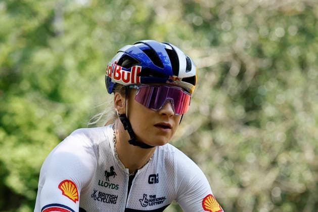 29.07.2026, Monteceneri, Monteceneri, 2026 UEC Mountain Bike European Championships: Cross Country Short Track Official Training, Evie Richards 5 (GBR, Women Elite) Monteceneri Monteceneri Ticino Switzerland *** July 29, 2026, Monteceneri, Monteceneri, 2026 UEC Mountain Bike European Championships Cross Country Short Track Official Training, Evie Richards 5 GBR, Women s Elite, Monteceneri, Monteceneri, Ticino, Switzerland Copyright: xJustPictures.ch FrancescoxMinghettix jp-en-FrMi-_NG_0197
