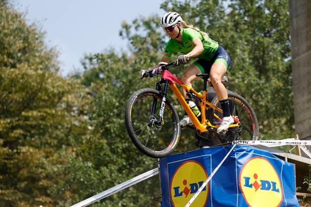 29.07.2026, Monteceneri, Monteceneri, 2026 UEC Mountain Bike European Championships: Cross Country Short Track Official Training, Vita Movrin 10 (SLO, Women Elite) Monteceneri Monteceneri Ticino Switzerland *** July 29, 2026, Monteceneri, Monteceneri, 2026 UEC Mountain Bike European Championships Cross Country Short Track Official Training, Vita Movrin 10 SLO, Women s Elite, Monteceneri, Monteceneri, Ticino, Switzerland Copyright: xJustPictures.ch FrancescoxMinghettix jp-en-FrMi-_NG_0226