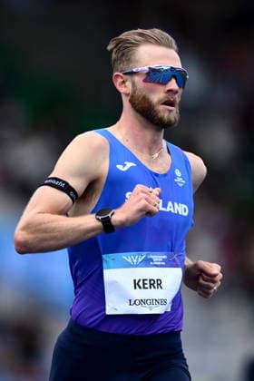 COM26 ATHLETICS, Josh Kerr of Scotland competes in the Men™s One Mile Round 1 heats during the Glasgow 2026 Commonwealth Games at EDF Scotstoun Stadium in Glasgow, Scotland, Wednesday, July 29, 2026. ( NO ARCHIVING, EDITORIAL USE ONLY Glasgow United Kingdom  Copyright: xJOELxCARRETTx 20260729131638202960