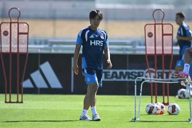 Satoshi TANAKA (GE) Training des FC Schalke 04 (GE) am 29.07.2026 auf dem Trainingsgelaende in Gelsenkirchen Deutschland. Â *** Satoshi TANAKA, FC Schalke 04 GE Training Session on July 29, 2026, at the training facility in Gelsenkirchen, Germany Â