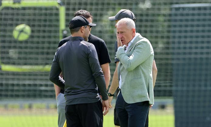 Sportdirektor Benjamin Weber, Trainer Stefan Leitl, Geschäftsführer Dr. Peter Görlich Fußball Fussball Saison 2026 2027 2.Bundesliga Herren DFL 29.07.2026 Training Hertha BSC Berlin DFL regulations prohibit any use of photographs as image sequences and or quasi-video. *** Sports Director Benjamin Weber, Coach Stefan Leitl, Managing Director Dr. Peter Görlich Sports Soccer Soccer 2026–2027 Season 2. Bundesliga Men s DFL July 29, 2026 Training Hertha BSC Berlin DFL regulations prohibit any use of photographs as image sequences and or quasi-video