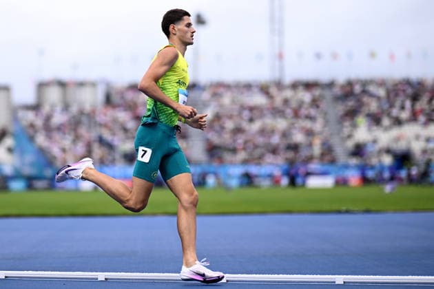 COM26 ATHLETICS, Cameron Myers of Australia competes in the Men™s One Mile, Round 1 heats at the Glasgow 2026 Commonwealth Games at EDF Scotstoun Stadium in Glasgow, Scotland, Wednesday, July 29, 2026. ( NO ARCHIVING, EDITORIAL USE ONLY Glasgow United Kingdom  Copyright: xJOELxCARRETTx 20260729164262307921