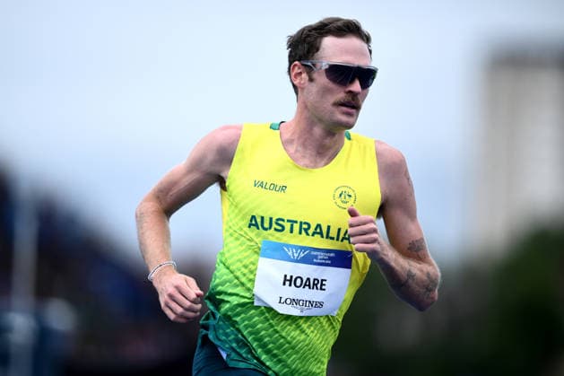 COM26 ATHLETICS, Oliver Hoare of Australia competes in the Men™s One Mile, Round 1 heats during the Glasgow 2026 Commonwealth Games at EDF Scotstoun Stadium in Glasgow, Scotland, Wednesday, July 29, 2026. ( NO ARCHIVING, EDITORIAL USE ONLY Glasgow United Kingdom  Copyright: xJOELxCARRETTx 20260729195705772049