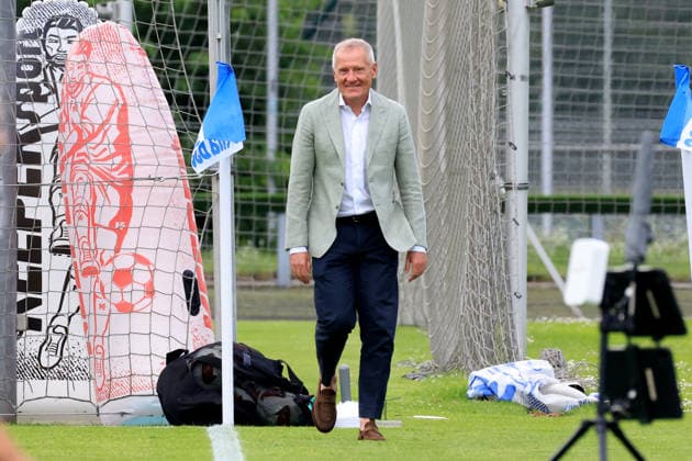 29.07.2026, DEU GER, Fussball , 2.Fussballbundesliga 2026 2027 (im Ligabetrieb zusätzlich: Spieltag, Saison 20xx 20xx), Berliner Olympiastadion, Hertha BSC, Training Dr. Peter Goerlich - Geschaeftsfuehrung 2. Liga: DFB DFL regulations prohibit any use of photographs as image sequences and or quasi-video) Nordphoto Berlin Sportforum Berlin Deutschland *** July 29, 2026, Germany, Soccer, 2026–2027 Bundesliga 2, additional matchday during the regular season, 20xx–20xx season, Berlin Olympic Stadium, Hertha BSC, Training: Dr. Peter Goerlich, Management, 2nd Division, DFB, DFL regulations prohibit any use of photographs as image sequences and or quasi-video, Nordphoto Berlin, Sportforum Berlin, Germany Copyright: xNordphotox xEnglerx