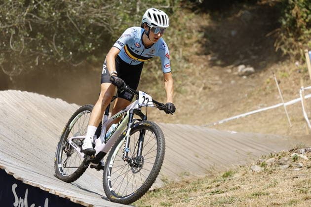 29.07.2026, Monteceneri, Monteceneri, 2026 UEC Mountain Bike European Championships: Cross Country Short Track Official Training, Emeline Detilleux (BEL, Women Elite) Monteceneri Monteceneri Ticino Switzerland *** July 29, 2026, Monteceneri, Monteceneri, 2026 UEC Mountain Bike European Championships Cross Country Short Track Official Training, Emeline Detilleux (BEL), Women s Elite, Monteceneri, Monteceneri, Ticino, Switzerland Copyright: xJustPictures.ch FrancescoxMinghettix jp-en-FrMi-_NG_0145