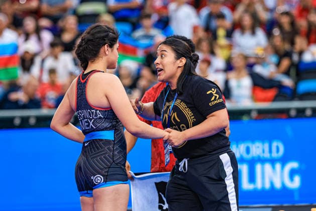 U17, U 17 Wrestling World Championships Coach Of Mexico *** Coach of Mexico at the U17 Wrestling World Championships Copyright: xUnitedxWorldxWrestlingx xAmirrezx UWW-U17-WC-BAKU-2026