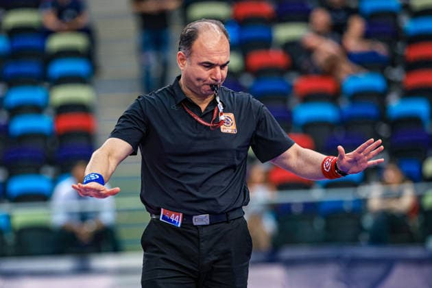 U17, U 17 Wrestling World Championships Referee *** U17 Wrestling World Championships Referee Copyright: xUnitedxWorldxWrestlingx xAmirrezx UWW-U17-WC-BAKU-2026