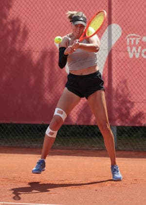 Tena Lukas (CRO), Damen Einzel, Ladies Singles, CTS Ladies Open Hechingen *** Tena Lukas, CRO, Women s Singles, CTS Ladies Open Hechingen Copyright: xJuergenxHasenkopfx