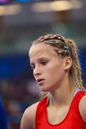 U17, U 17 Wrestling World Championships 43kg WW - Rusalina Andriana Portaru (MDA) *** U17 Wrestling World Championships, 43 kg WW: Rusalina Andriana Portaru (MDA)