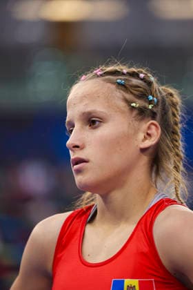 U17, U 17 Wrestling World Championships 43kg WW - Rusalina Andriana Portaru (MDA) *** U17 Wrestling World Championships, 43 kg WW: Rusalina Andriana Portaru (MDA)