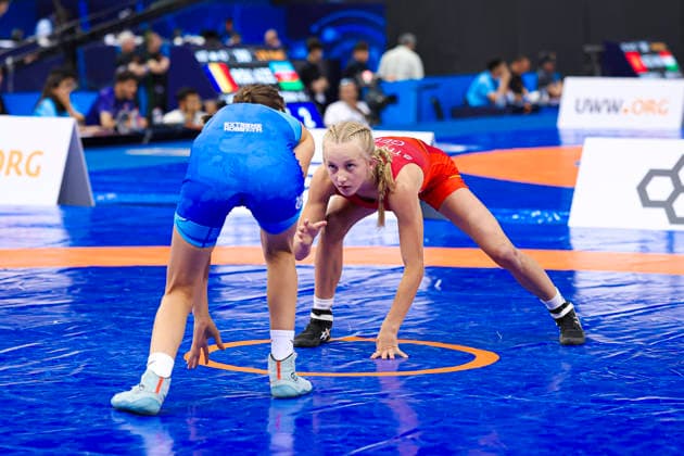 U17, U 17 Wrestling World Championships 43kg WW - Finja Viviane Strauch (GER) df. Tola Rudnik (POL) *** U17 Wrestling World Championships, 43kg Open Weight: Finja Viviane Strauch (GER) def. Tola Rudnik (POL)