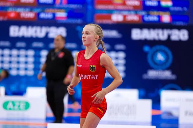 U17, U 17 Wrestling World Championships 43kg WW - Finja Viviane Strauch (GER) *** U17 Wrestling World Championships, 43 kg Open Weight: Finja Viviane Strauch (GER)