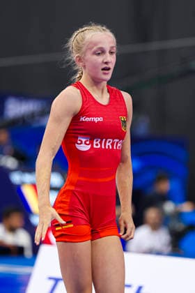 U17, U 17 Wrestling World Championships 43kg WW - Finja Viviane Strauch (GER) *** U17 Wrestling World Championships, 43 kg Open Weight: Finja Viviane Strauch (GER)