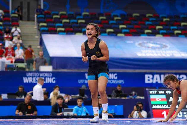 U17, U 17 Wrestling World Championships 49kg WW - Madina Bayramova (GER) *** U17 Wrestling World Championships, 49 kg, Open Weight: Madina Bayramova (GER)