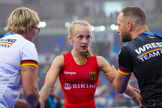 U17, U 17 Wrestling World Championships 43kg WW - Finja Viviane Strauch (GER) *** U17 Wrestling World Championships, 43 kg Open Weight: Finja Viviane Strauch (GER)