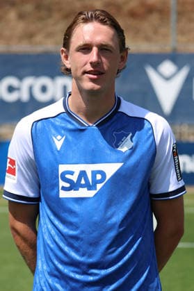 23.07.2026, xrekx, Fussball 1.Bundesliga, TSG 1899 Hoffenheim - Fototermin Saison 2026 27 v.l. Wouter Burger (TSG Hoffenheim) (DFL DFB REGULATIONS PROHIBIT ANY USE OF PHOTOGRAPHS as IMAGE SEQUENCES and or QUASI-VIDEO) Sinsheim *** July 23, 2026, xrekx, Soccer, Bundesliga 1, TSG 1899 Hoffenheim Photo Session, 2026–27 Season, from left: Wouter Burger, TSG Hoffenheim. DFL and DFB regulations prohibit any use of photographs as image sequences and or quasi-video. Sinsheim