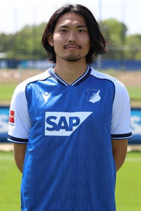 23.07.2026, xrekx, Fussball 1.Bundesliga, TSG 1899 Hoffenheim - Fototermin Saison 2026 27 v.l. Koki Machida (TSG Hoffenheim) (DFL DFB REGULATIONS PROHIBIT ANY USE OF PHOTOGRAPHS as IMAGE SEQUENCES and or QUASI-VIDEO) Sinsheim *** July 23, 2026, xrekx, Soccer, Bundesliga 1, TSG 1899 Hoffenheim Photo Session, 2026–27 Season, from left: Koki Machida, TSG Hoffenheim. DFL and DFB regulations prohibit any use of photographs as image sequences and or quasi-video. Sinsheim