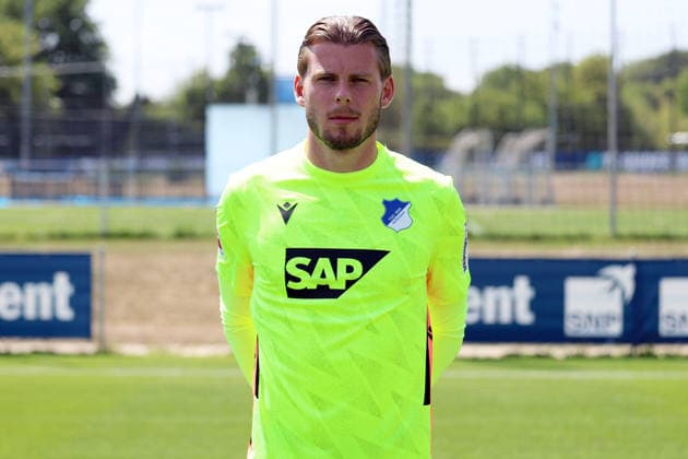 23.07.2026, xrekx, Fussball 1.Bundesliga, TSG 1899 Hoffenheim - Fototermin Saison 2026 27 v.l. Luca Philipp (TSG Hoffenheim) (DFL DFB REGULATIONS PROHIBIT ANY USE OF PHOTOGRAPHS as IMAGE SEQUENCES and or QUASI-VIDEO) Sinsheim *** July 23, 2026, xrekx, Soccer, Bundesliga 1, TSG 1899 Hoffenheim Photo Session, 2026–27 Season, from left: Luca Philipp, TSG Hoffenheim. DFL and DFB regulations prohibit any use of photographs as image sequences and or quasi-video. Sinsheim