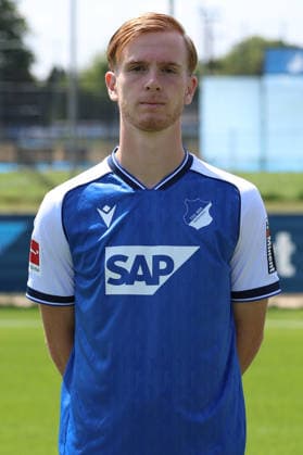 23.07.2026, xrekx, Fussball 1.Bundesliga, TSG 1899 Hoffenheim - Fototermin Saison 2026 27 v.l. Mats Rots (TSG Hoffenheim) (DFL DFB REGULATIONS PROHIBIT ANY USE OF PHOTOGRAPHS as IMAGE SEQUENCES and or QUASI-VIDEO) Sinsheim *** July 23, 2026, xrekx, Soccer, Bundesliga 1, TSG 1899 Hoffenheim Photo Session, 2026–27 Season, from left: Mats Rots, TSG Hoffenheim. DFL and DFB regulations prohibit any use of photographs as image sequences and or quasi-video. Sinsheim