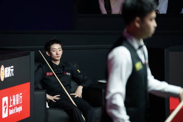 SHANGHAI, CHINA - JULY 29: Wu Yize of China reacts in the second round match against Si Jiahui of China on Day 3 of the 2026 Snooker Shanghai Masters on July 29, 2026 in Shanghai, China.  Copyright: xTaixChengzhex 111657087481