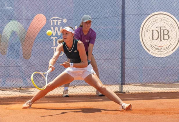 Francesca Parcelli (GER) im Spiel Francesca Parcelli (GER) vs.Barbora Palicova (CZE) 27. CTS Ladies Open Hechingen, Tennis, Frauen, Hechingen, 29.07.2026 27. CTS Ladies Open Hechingen, Tennis, Frauen, Hechingen, 29.07.2026 Hechingen *** Francesca Parcelli (GER) in the match between Francesca Parcelli (GER) and Barbora Palicova (CZE) at the 27 CTS Ladies Open in Hechingen, Tennis, Women, Hechingen, July 29, 2026 27 CTS Ladies Open Hechingen, Tennis, Women, Hechingen, July 29, 2026 Hechingen Copyright: xEibner-Pressefotox EP_EER