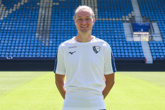 29.07.2026, Fussball, Saison 2026 2027, Porträttermin VfL Bochum, Reha-Trainer Mathis Beckmann (VfL Bochum) Bochum Ruhrstadion Deutschland xRHR-FOTOx *** July 29, 2026, Soccer, 2026–2027 Season, VfL Bochum Photo Shoot, Rehabilitation Coach Mathis Beckmann, VfL Bochum, Bochum, Ruhrstadion, Germany, xRHR PHOTOx Copyright: RHR-FOTOx RHR-FOTO