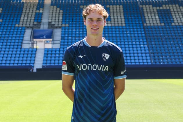 29.07.2026, Fussball, Saison 2026 2027, Porträttermin VfL Bochum, Mats Pannewig (VfL Bochum) Bochum Ruhrstadion Deutschland xRHR-FOTOx *** July 29, 2026, Soccer, 2026–2027 Season, VfL Bochum Photo Shoot, Mats Pannewig, VfL Bochum, Bochum, Ruhrstadion, Germany, xRHR PHOTOx Copyright: RHR-FOTOx RHR-FOTO