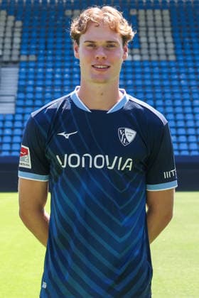 29.07.2026, Fussball, Saison 2026 2027, Porträttermin VfL Bochum, Mats Pannewig (VfL Bochum) Bochum Ruhrstadion Deutschland xRHR-FOTOx *** July 29, 2026, Soccer, 2026–2027 Season, VfL Bochum Photo Shoot, Mats Pannewig, VfL Bochum, Bochum, Ruhrstadion, Germany, xRHR PHOTOx Copyright: RHR-FOTOx RHR-FOTO