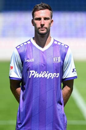 Porträttermin 2026 2027, VfL Osnabrück am 29.07.2026 an der Bremer Brücke in Osnabrück Robin Meißner Meissner (VfL Osnabrück) *** Portrait Session 2026–2027, VfL Osnabrück team photo on July 29, 2026, at the Bremer Brücke in Osnabrück Robin Meißner Meissner Osnabrück MT