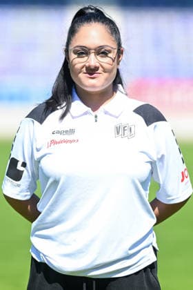 Porträttermin 2026 2027, VfL Osnabrück am 29.07.2026 an der Bremer Brücke in Osnabrück Physiotherapeutin Mailen Valle (VfL Osnabrück) *** Portrait Session 2026–2027, VfL Osnabrück team photo on July 29, 2026, at the Bremer Brücke in Osnabrück; Physical Therapist Mailen Valle, Osnabrück MT