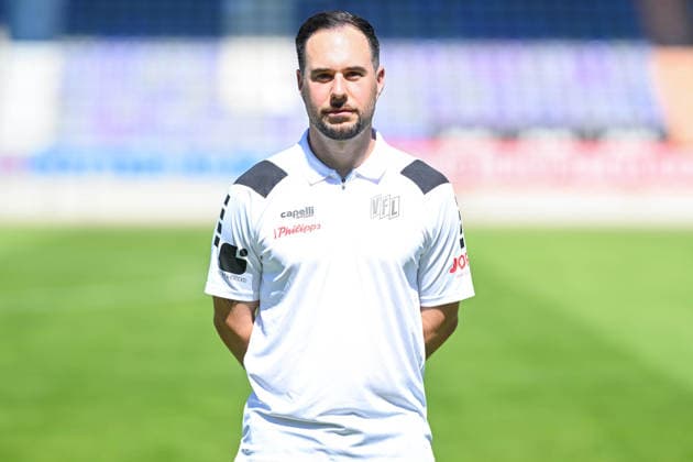 Porträttermin 2026 2027, VfL Osnabrück am 29.07.2026 an der Bremer Brücke in Osnabrück Physiotherapeut Lennart Bartling (VfL Osnabrück) *** Portrait Session 2026–2027, VfL Osnabrück team photo on July 29, 2026, at the Bremer Brücke in Osnabrück; Physical Therapist Lennart Bartling, Osnabrück MT