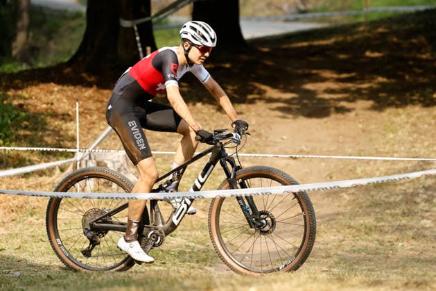 29.07.2026, Monteceneri, Monteceneri, 2026 UEC MTB European Championship, EM, Europameisterschaft XCC Qualifications Men Junior, Head 1, Leandro Rätz 58 (SUI) Monteceneri Monteceneri Ticino Switzerland *** July 29, 2026, Monteceneri, Monteceneri, 2026 UEC MTB European Championship XCC Qualifications Men s Junior, Heat 1, Leandro Rätz 58 SUI Monteceneri Monteceneri Ticino Switzerland Copyright: xJustPictures.ch FrancescoxMinghettix jp-en-FrMi-_NG_0576