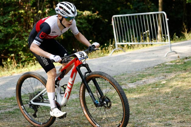29.07.2026, Monteceneri, Monteceneri, 2026 UEC MTB European Championship, EM, Europameisterschaft XCC Qualifications Men Juniorr, Head 2, Dario Rohn 30 (SUI) Monteceneri Monteceneri Ticino Switzerland *** July 29, 2026, Monteceneri, Monteceneri, 2026 UEC MTB European Championship XCC Qualifications Men s Junior, Head 2, Dario Rohn 30 SUI Monteceneri Monteceneri Ticino Switzerland Copyright: xJustPictures.ch FrancescoxMinghettix jp-en-FrMi-_NG_0653