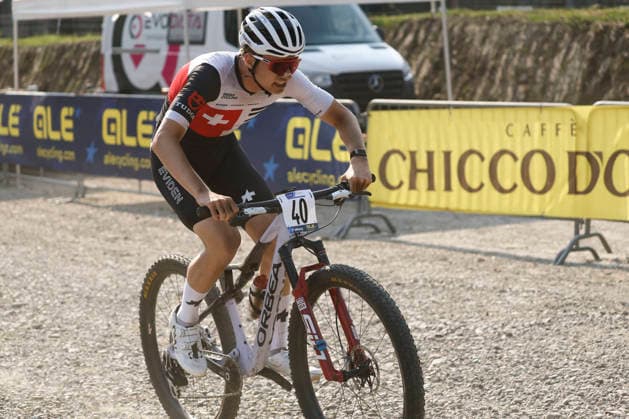 29.07.2026, Monteceneri, Monteceneri, 2026 UEC MTB European Championship, EM, Europameisterschaft XCC Qualifications Men Juniorr, Head 2, Alessandro Soler 40 (SUI) Monteceneri Monteceneri Ticino Switzerland *** July 29, 2026, Monteceneri, Monteceneri, 2026 UEC MTB European Championship XCC Qualifications Men s Junior, Head 2, Alessandro Soler 40 SUI Monteceneri Monteceneri Ticino Switzerland Copyright: xJustPictures.ch FrancescoxMinghettix jp-en-FrMi-_NG_0803