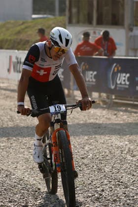 29.07.2026, Monteceneri, Monteceneri, 2026 UEC MTB European Championship, EM, Europameisterschaft XCC Qualifications Men Junior, Andri Steinmann 19 (SUI) Monteceneri Monteceneri Ticino Switzerland *** July 29, 2026, Monteceneri, Monteceneri, 2026 UEC MTB European Championship XCC Qualifications Men s Junior, Andri Steinmann 19 SUI Monteceneri Monteceneri Ticino Switzerland Copyright: xJustPictures.ch FrancescoxMinghettix jp-en-FrMi-_NG_0842