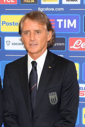 IPA87092940 - Roberto Mancini during the press conference, PK, Pressekonferenz to introduce Technical Commissioner Roberto Mancini and Technical Director Claudio Ranieri at the FIGC headquarters on Via Po in Rome, Italy—Wednesday, July 29, 2025. Sports—Soccer.  Copyright: xFabrizioxCorradetti IPAxSportx xx 87092940